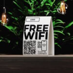 WIFI QR Code Tischaufsteller Bold – Bild 4