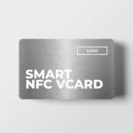 Smart NFC VCARD Metall Visitenkarte Silver