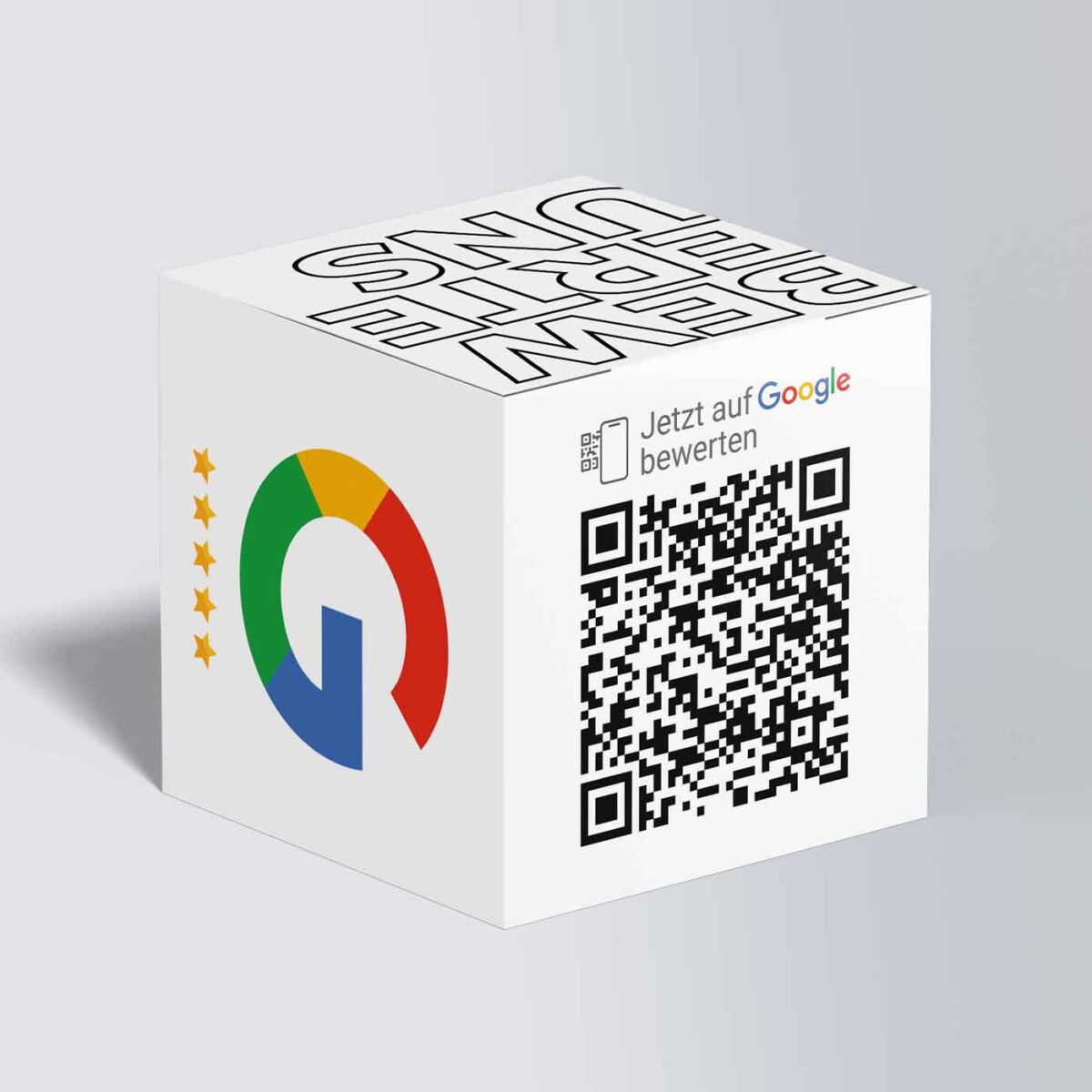 Google Bewertung QR Code Box Clean – Bild 2