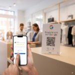 Google Bewertung NFC Aufsteller / Schild / Display Größe XL 29cm