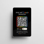 Google Bewertung NFC Karte "Color" mit Google Bewertung QR Code – Bild 15