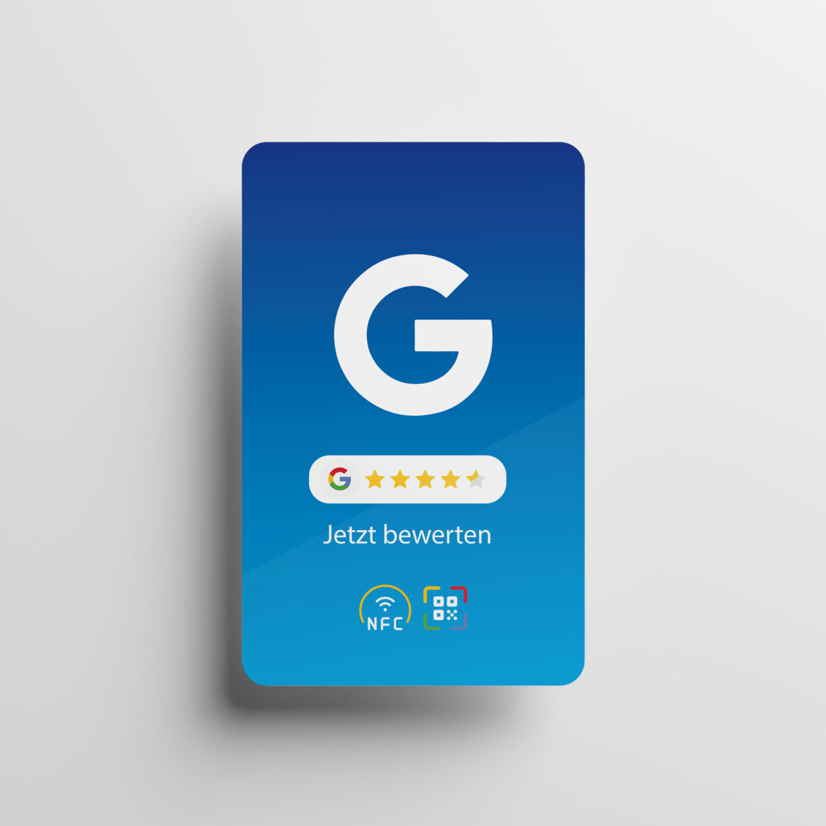 Google Bewertung NFC Karte "Color" mit Google Bewertung QR Code – Bild 4