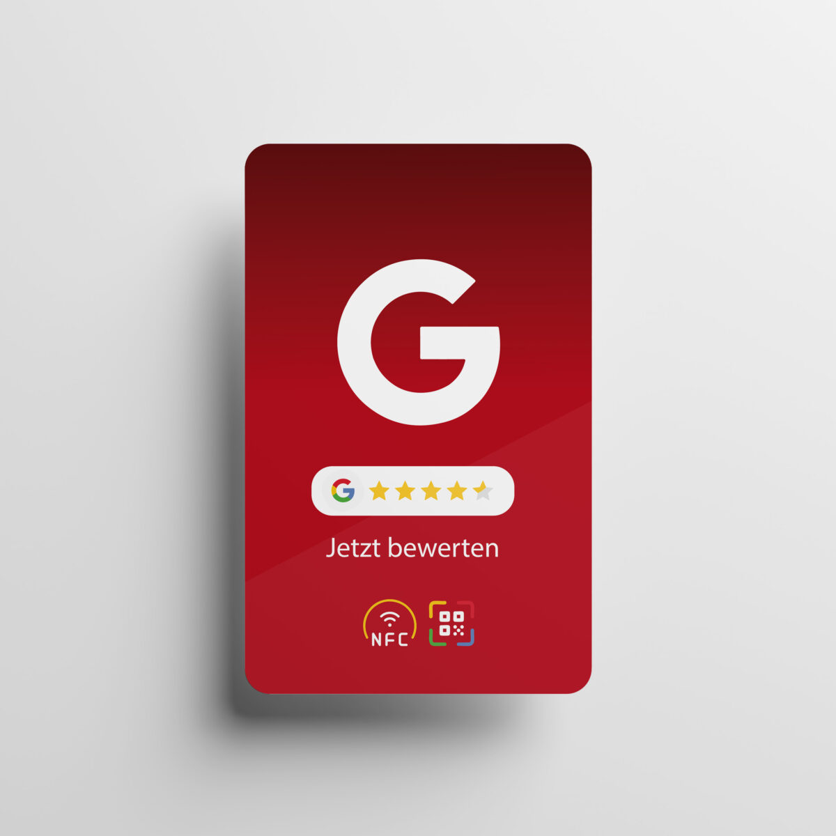 Google Bewertung NFC Karte "Color" mit Google Bewertung QR Code – Bild 16