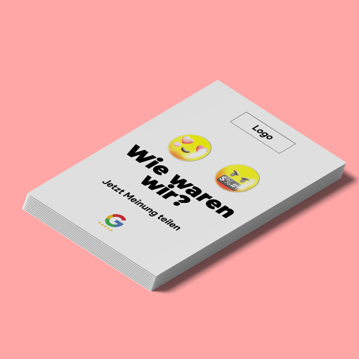 Bewerten Sie uns auf Google Karte "Emoji" mit exklusivem UV Lack – Bild 4