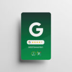 Google Bewertung NFC Karte "Color" mit Google Bewertung QR Code – Bild 12