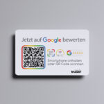 Google Bewertung NFC Karte "G" mit Google Bewertung QR Code – Bild 6