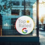 „Top Rated on Google“ Aufkleber – Zeige deine besten Bewertungen sichtbar für alle! – Bild 6