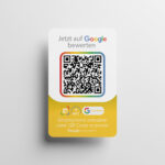 Google Bewertung NFC Karte "Color" mit Google Bewertung QR Code – Bild 21