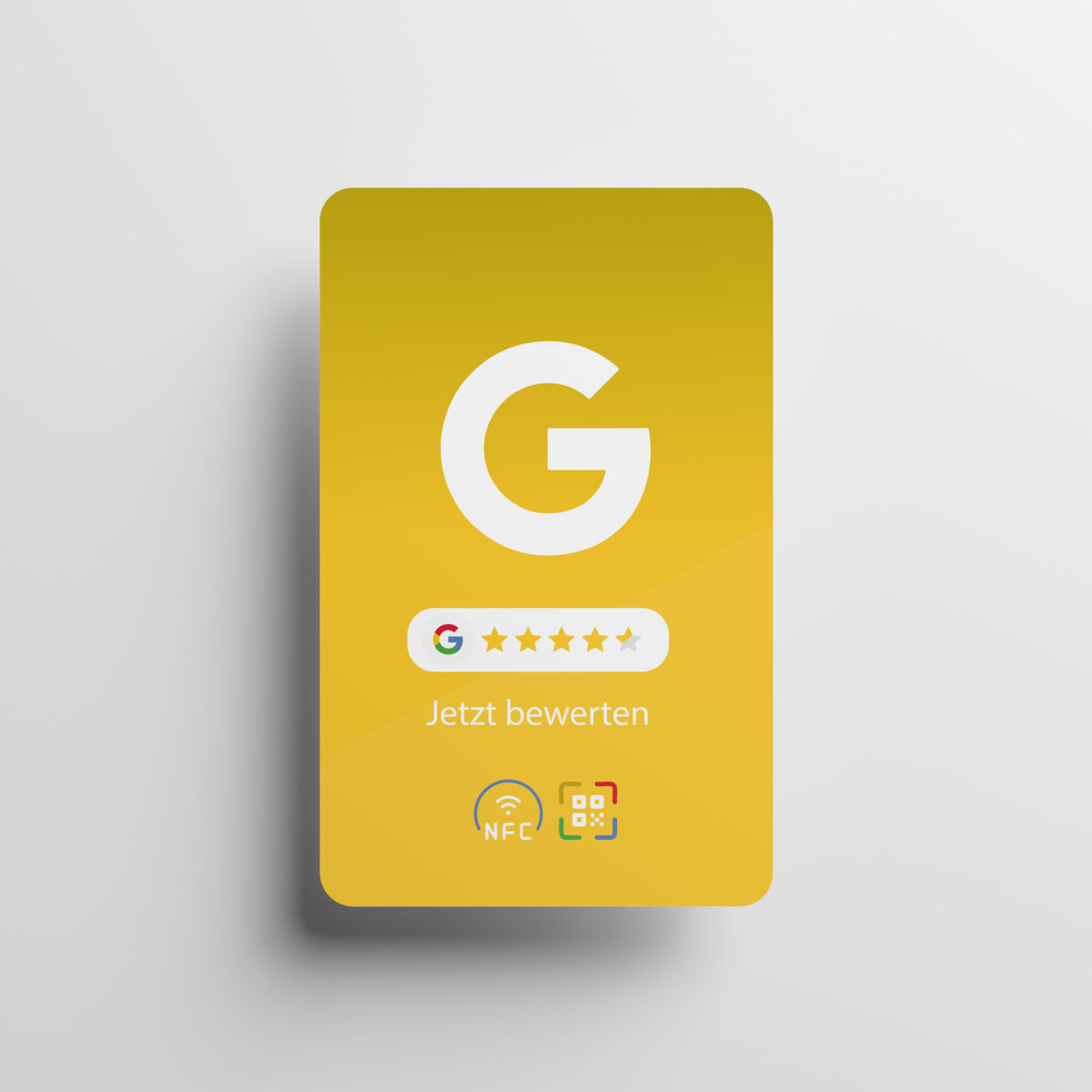 Google Bewertung NFC Karte "Color" mit Google Bewertung QR Code – Bild 20