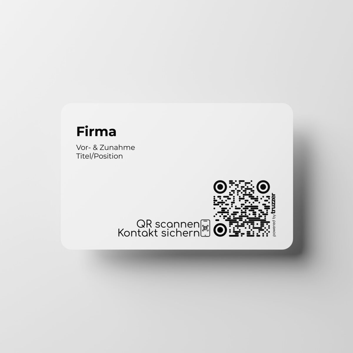 Smart QR Code Papier Visitenkarten – Bild 5
