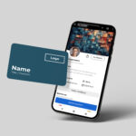 Smart QR Code Papier Visitenkarten – Bild 4