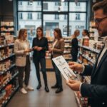 Google Bewertung Flyer - 9,9 × 21 cm | Mittelfalz | Mit QR-Code & Dankes-Seite – Bild 5