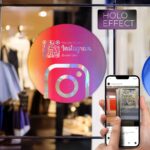 Instagram QR Code Sticker „Iconic“ – Hologramm Edition – 3 Größen – Bild 3