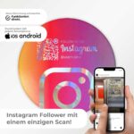 Instagram QR Code Sticker „Iconic“ – Hologramm Edition – 3 Größen – Bild 2