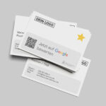 Google Bewertung Visitenkarte Corporate – mit QR Code