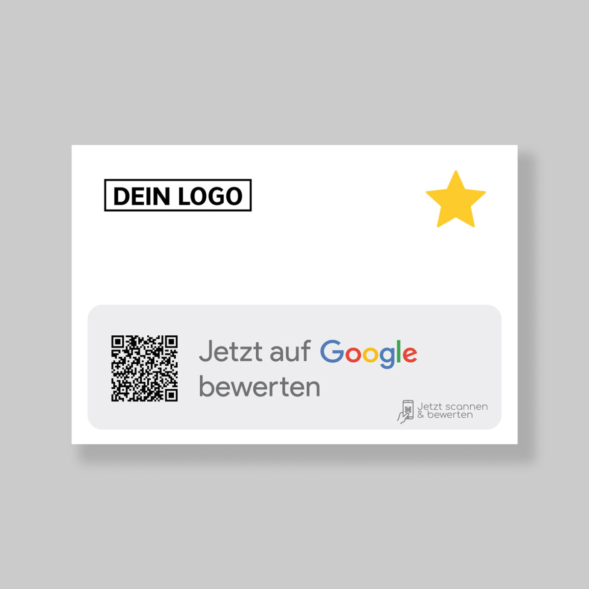 Google Bewertung Visitenkarte Corporate – mit QR Code – Bild 6