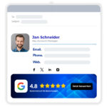 Review E-Mail Signaturen – Powered by Crossware: Zentrale E-Mail-Signaturen mit integriertem Bewertungs-Boost – Bild 2