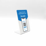 Doctolib NFC & QR Code Aufsteller – Terminbuchung mit einem Tap.