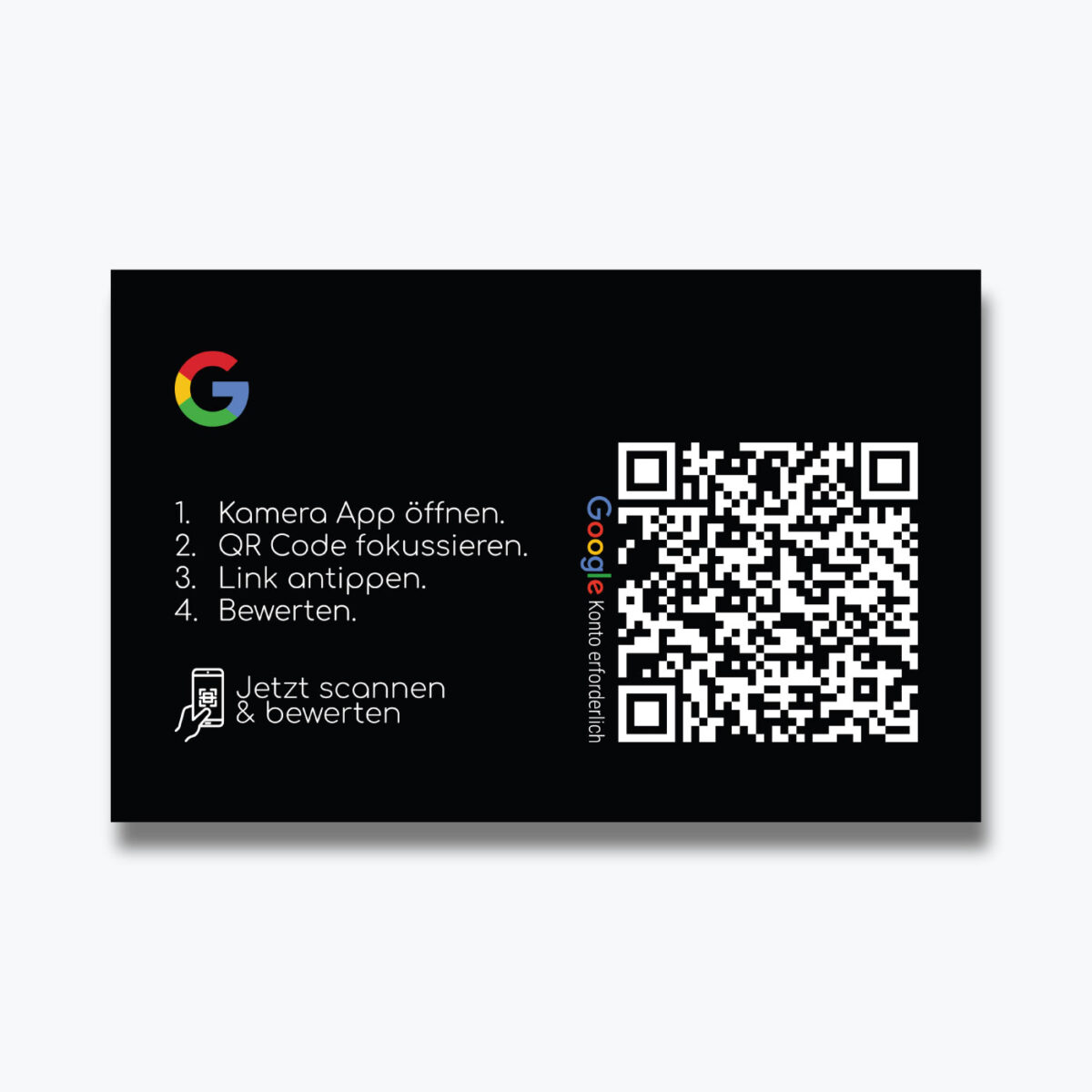 Google Bewertung QR Code Visitenkarte Standard Pro – Bild 6