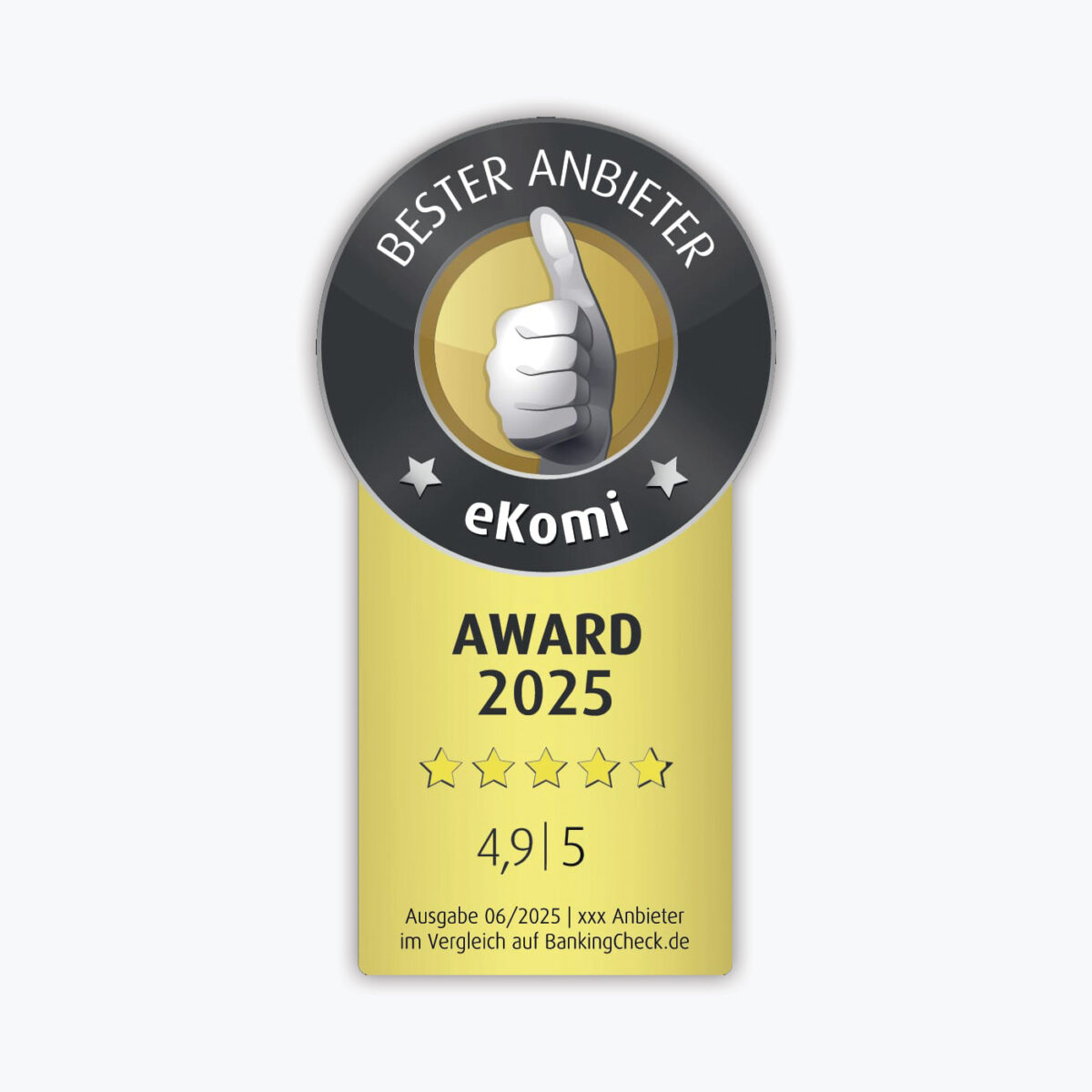 BankingCheck Testsiegel [Digital] – Bild 8