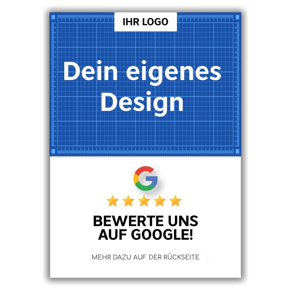 gooogle bewertungskarte eigenes design empfehlio Bewerten Sie uns auf Google Karte Eigenes Design – Bild 1
