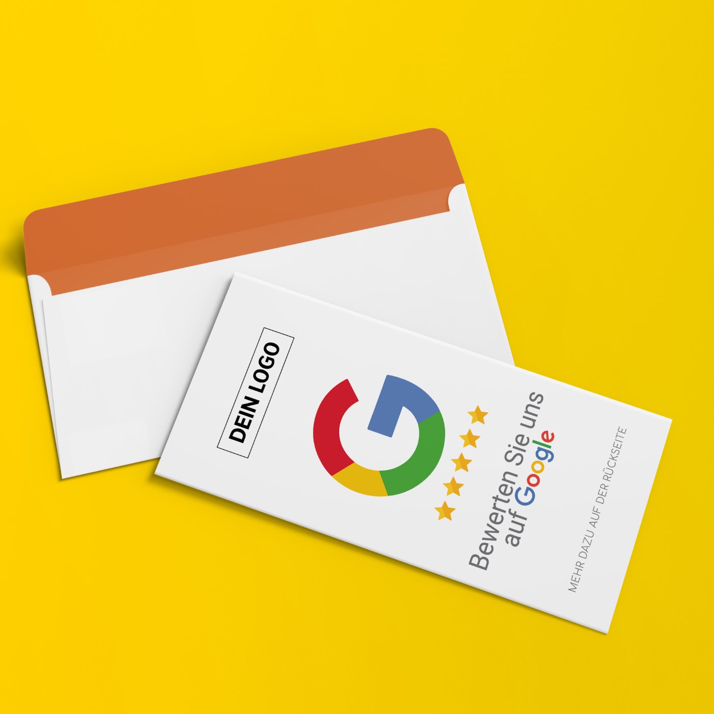 bewerte uns auf google karte mit qr code din lang rechnungsbeileger empfehlio 1 Bewerten Sie uns auf Google Karte DIN lang – Bild 1