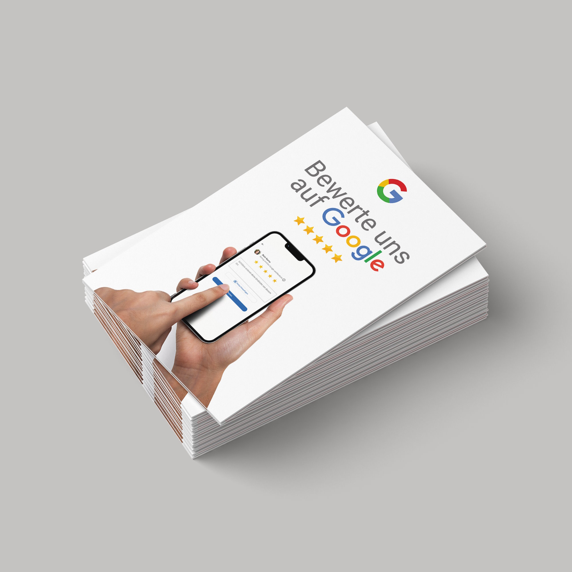 Google Bewertung QR Code VIsitenkarte Phone 2 empfehlio Google Bewertung QR Code Visitenkarte Phone – Bild 1